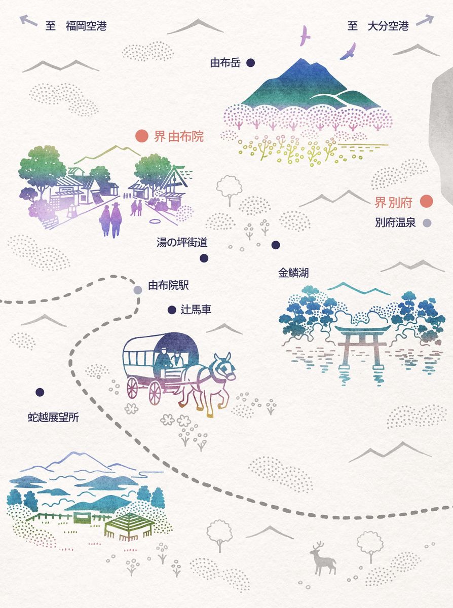 由布院